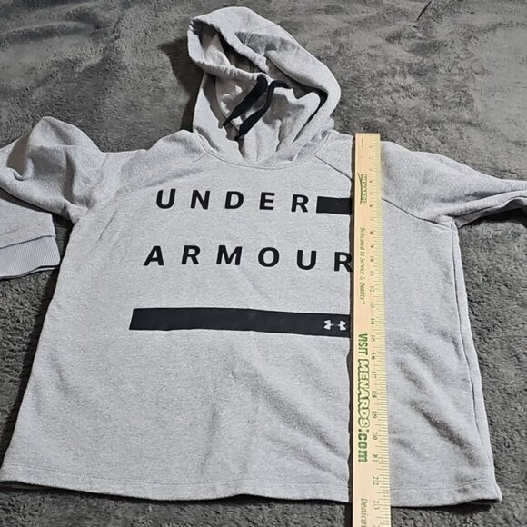 Under Armour Loose Fit Running Hooded Sweatshirt Size S - Picture 5 of 6